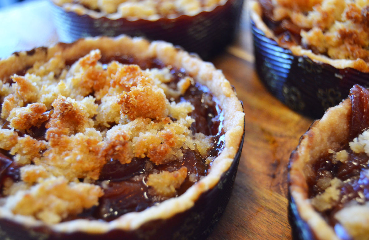 Fruit Tart Crumble at Nectarine Grove